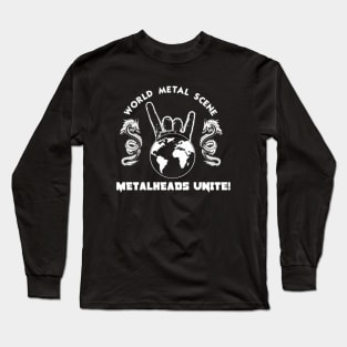 Metalheads Unite Long Sleeve T-Shirt